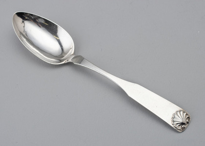Norwegian Antique Silver Tablespoons (Set of 12) Bergen, Bors